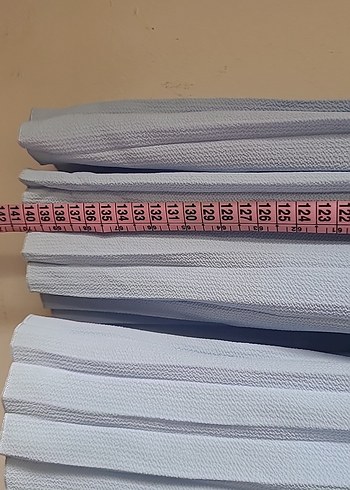 Mavi Piliseli Bohem Uzun Elbise - Görsel 7