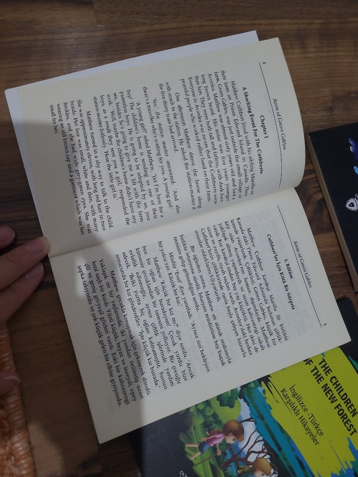 İngilizce-Türkçe Kitap okuma Seti - Görsel 2