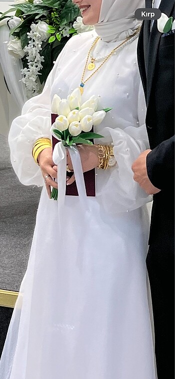 Manuka nikah elbisesi