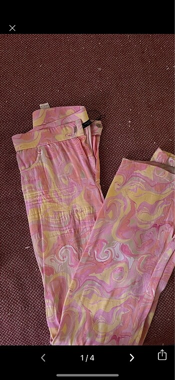 Zara pembe saten pantolon
