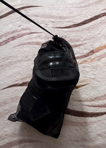 Siyah Plastik Motosiklet Dizlikleri Velcro Bantlı - Görsel 2