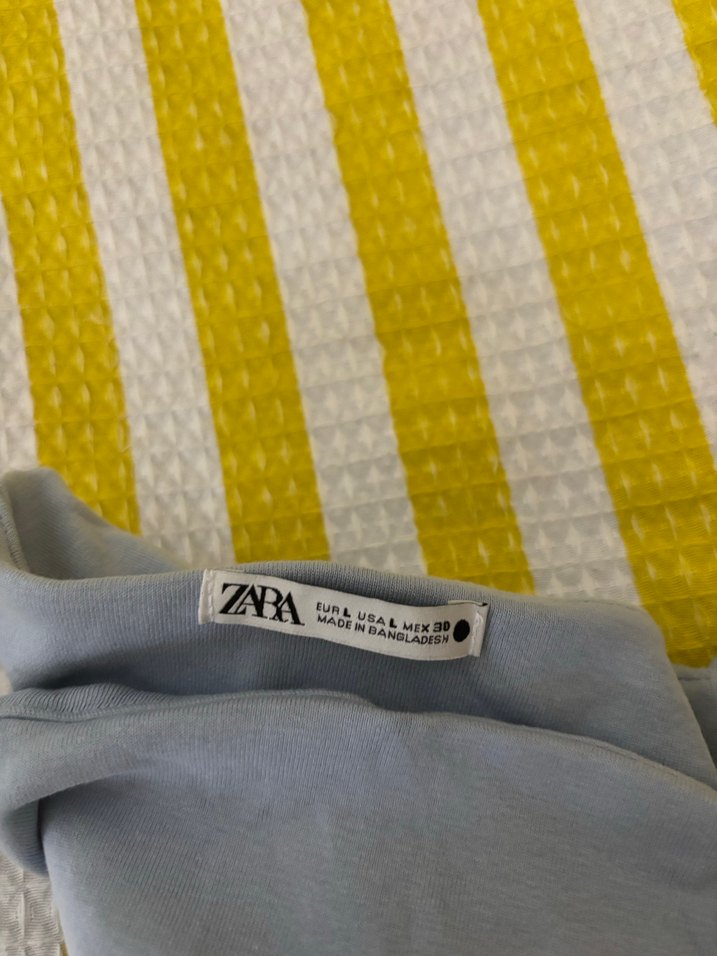 Zara boyundan bağlamalı top - Görsel 4