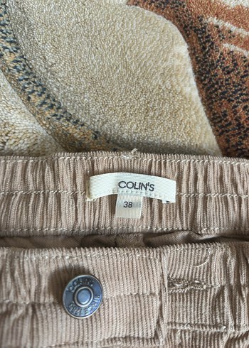 Colins bej pantolon kadife - Görsel 2