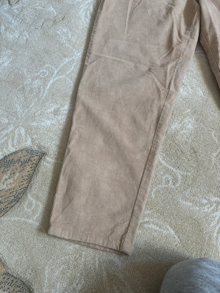 Colins bej pantolon kadife - Görsel 3