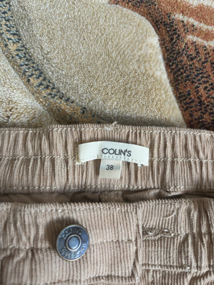 Colins bej pantolon kadife - Görsel 2