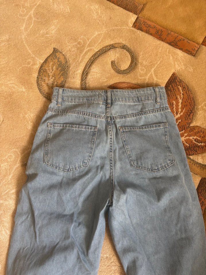 Koton yırtık mom jeans - Görsel 5