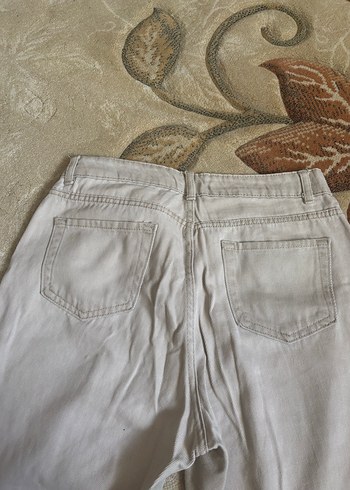 Bej mom jean - Görsel 4