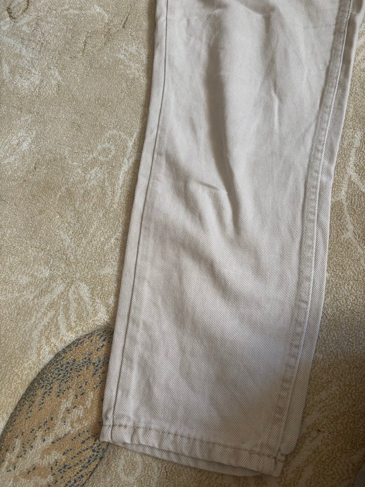 Bej mom jean - Görsel 3