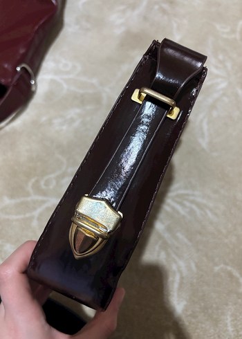 Parlak Kahverengi Çanta - Görsel 2