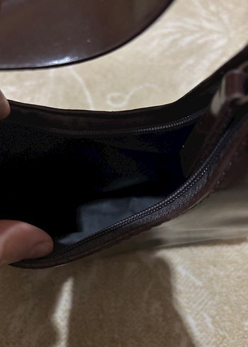 Parlak Kahverengi Çanta - Görsel 3