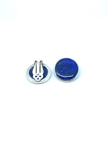 Sterling silver LAPİS LAZULİ 925 GÜMÜŞ KÜPE