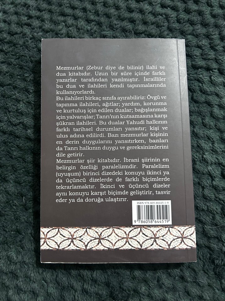 Zebur Mezmurlar Kitabı - Görsel 2