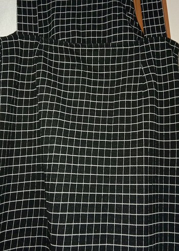 Gri Kareli jile elbise, elbise - Görsel 6