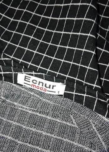 Gri Kareli jile elbise, elbise - Görsel 7