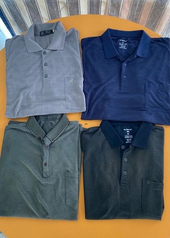 pamuklu düğmeli erkek polo tişört
