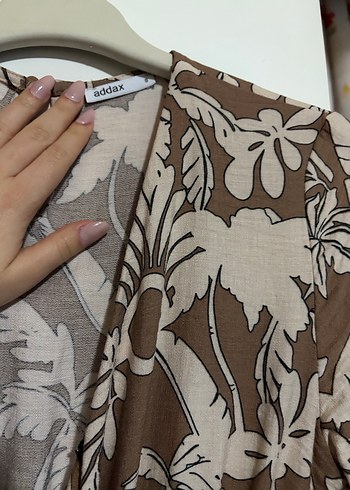 Bohem V Yaka Uzun Bağlamalı Tulum - Görsel 3