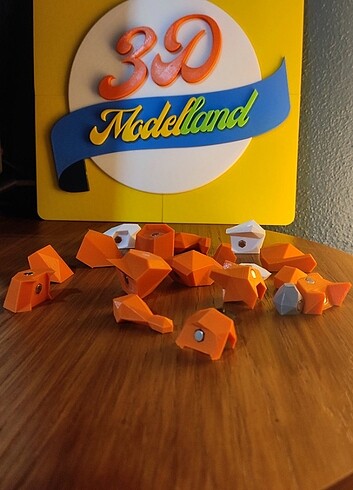 Diğer Mıknatıslı Sincap Puzzle 3D