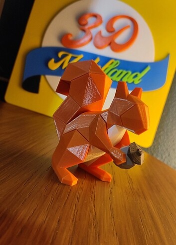 Mıknatıslı Sincap Puzzle 3D
