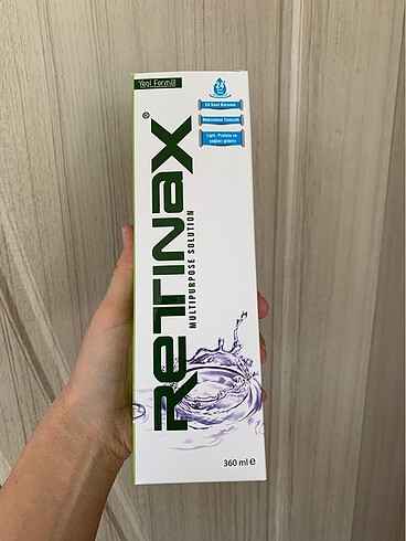 Beden Retinax lens solüsyonu