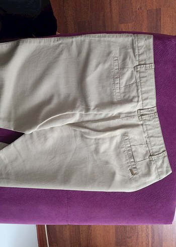 m Beden camel Renk Bej Regular Fit Midi Erkek Pantolon