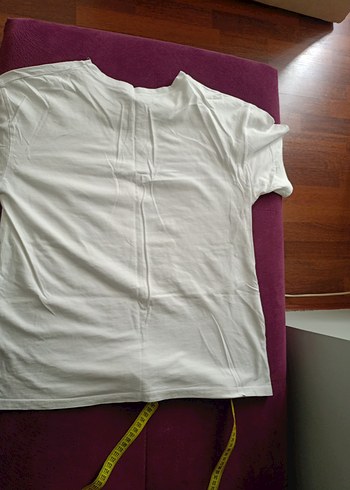 l Beden Baskılı Beyaz Kadın Tişört