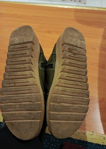 Kürklü Yeşil Kadın Botu - Görsel 5