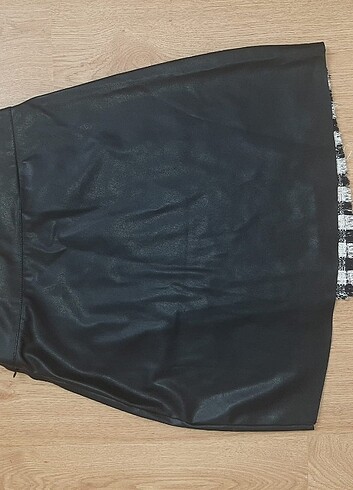 Diğer Sıfır mini deri etek