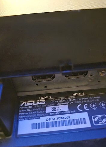 ARIZALI ASUS 23,6" 1080P 1MS 60HZ OYUN MONİTÖRÜ - Görsel 3