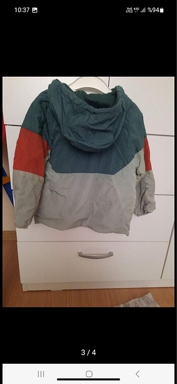 4 Yaş Beden çeşitli Renk Erkek çocuk montu