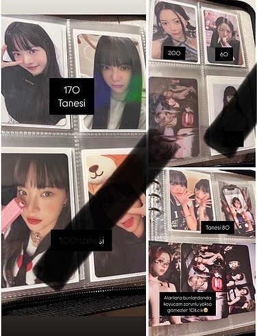 Beden Lesserafim pc satıs ls chaewon eunchae kazuha