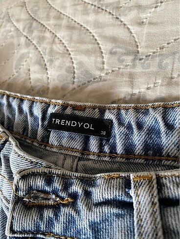 36 Beden mavi Renk Trendyol jean