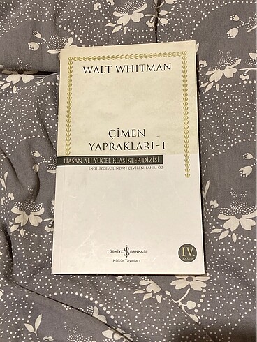 çimen yaprakları walt whitman
