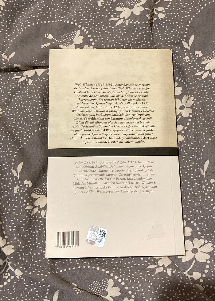 çimen yaprakları walt whitman - Görsel 2