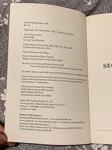  Beden sylvia plath seçme şiirler
