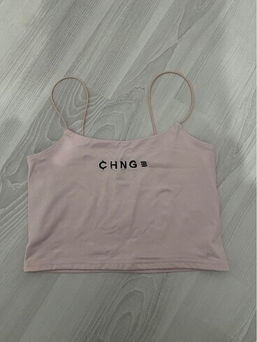 Askılı pembe crop