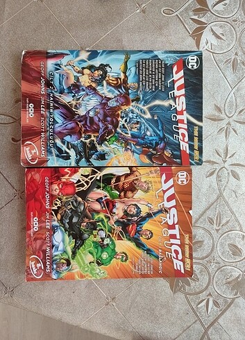  Beden Justice League çizgi roman serisi 