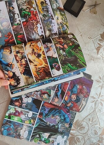  Beden Renk Justice League çizgi roman serisi 