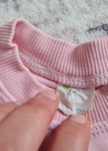 Kız Çocuk Pembe Baskılı Uzun Kollu Sweatshirt - Görsel 5