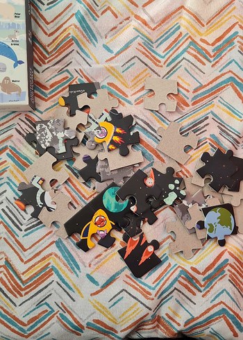 DoerKids Mini Puzzle Seti - 3 Farklı Tema - Görsel 2