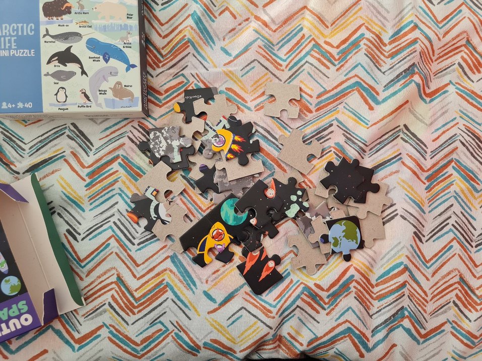 DoerKids Mini Puzzle Seti - 3 Farklı Tema - Görsel 2