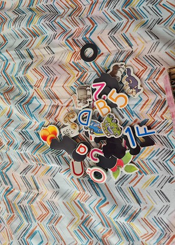 Renkli Sayı ve Harf Öğrenme Oyuncakları - Görsel 3