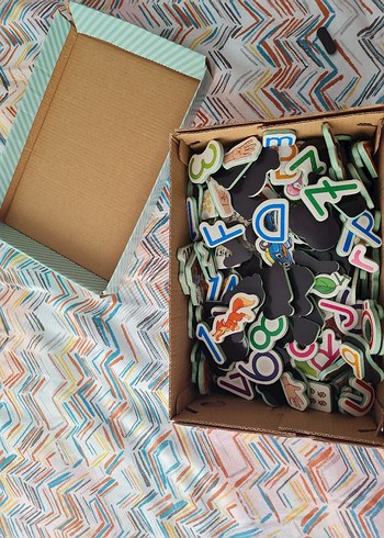 Renkli Sayı ve Harf Öğrenme Oyuncakları - Görsel 2