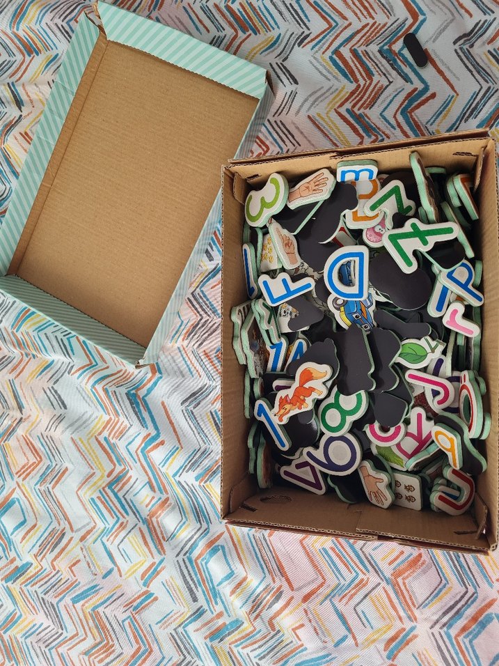 Renkli Sayı ve Harf Öğrenme Oyuncakları - Görsel 2