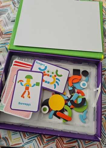 46 Parçalı Renkli Manyetik Akıl Oyunu - Görsel 5