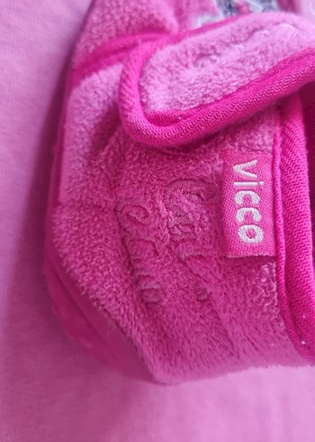 Kız Çocuk Pembe Nakışlı Sıcak Terlik - Görsel 4