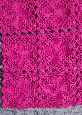 Örgü çok amaçlı örtü - Görsel 2