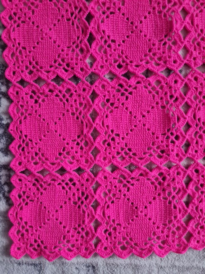 Örgü çok amaçlı örtü - Görsel 2