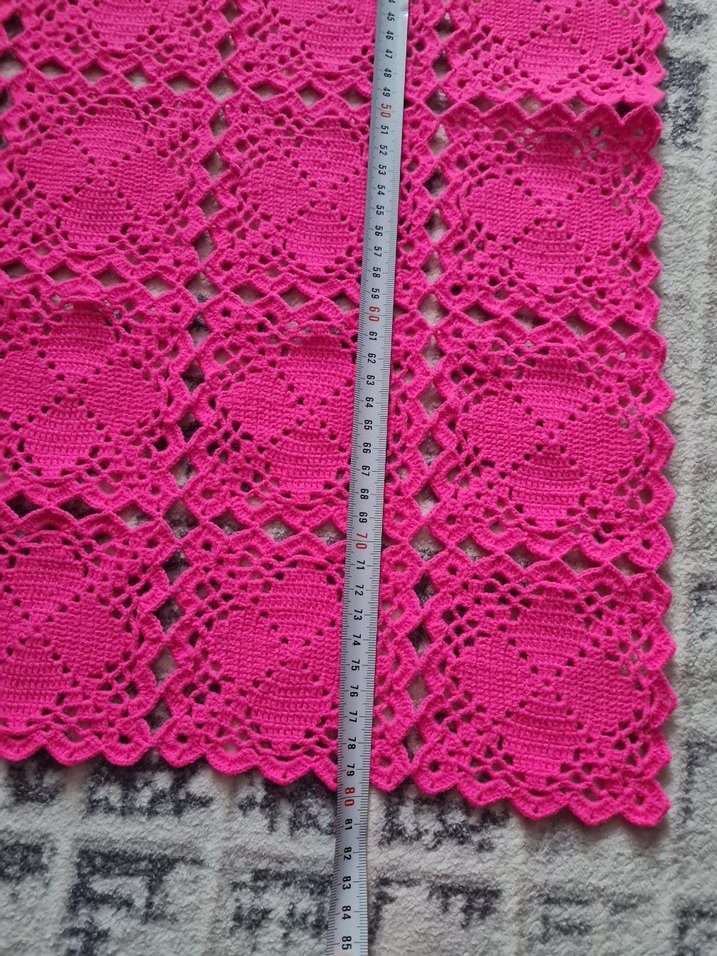 Örgü çok amaçlı örtü - Görsel 4