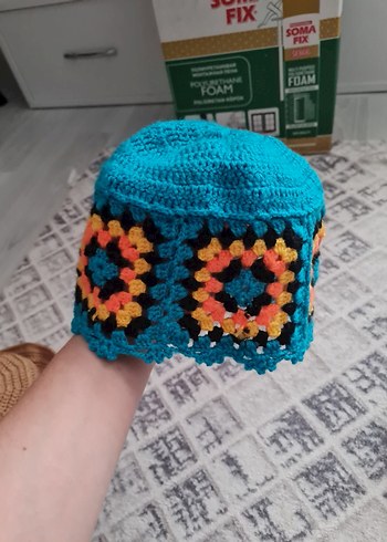 çeşitli örgü şapkalar - Görsel 2