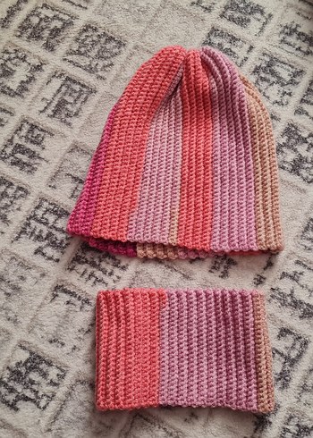 çeşitli örgü şapkalar - Görsel 11